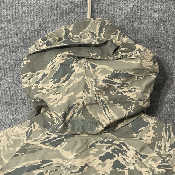 Military Air Force Gore Tex Parka Sz XL Regular Short Nylon Environmental Hooded - Picture 5 of 5